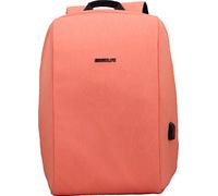 Best Life Travelsafe Relleu Rucksack, 46 cm, 23 Liter, Rot