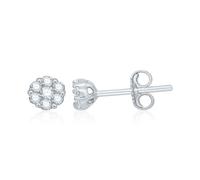 Best of Diamonds Ohrstecker - BRILLANT WEISSGOLD 585 - PSE290 silber