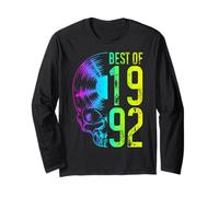 Best of Gothic Skull LP für Vintage-Schallplattenliebhaber aus dem Jahr 1992 Langarmshirt
