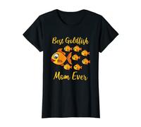 Beste Goldfisch-Mama Niedliche Baby-Goldfische T-Shirt