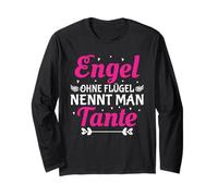 Beste Tante der Welt Engel ohne Flügel nennt man Tante Langarmshirt