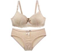Bestellungen Anzeigen Must Haves BH Set Damen Push Up BH Mit Bügel Spitze Unterhosen Dessous Sets Große Größen Bequeme Vollschalen BH Slip Frauen Babydoll Lingerie Unterwäsche Outlet Angebote Sale