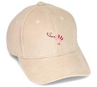Bestickte Cord Cap - Nele der Shrimp - LIGARTI Tiermanufaktur sand