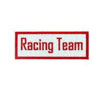 Bestickter Aufnäher zum Aufbügeln „Racing Team“