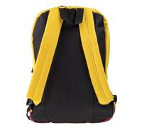 BestLife BB 3228Y Schulrucksack gelb-rot-schwarz für Laptop oder Tablet bis 15.6 Zoll inkl. Smartphonefach