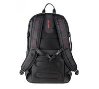 BestLife BB-3330R Gaming Rucksack Chord schwarz/rot für Laptop bis 17'' (43,1cm) USB & Headsetfach