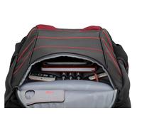 BestLife BB-3332R Gaming Rucksack Snake Eye schwarz/rot für Laptop bis 17'' (43,1cm) mit USB Anschluss zum Laden