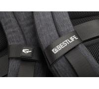 BestLife BB-3452BU-R1 TravelSafe Rucksack Murada schwarz für Laptop bis 15.6'' (39,6cm) mit USB-C