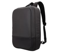 BestLife Rucksack-Neoton 23l, grau, für Laptop bis 15,6'', Zugang zum Hauptfach nur über Rückseite USB-Buchsen zum Laden