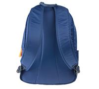 BestLife Schulrucksack für Laptop und Tablet bis 15,6 Zoll Smartphonefach blau / grau / orange