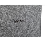 BestLife TravelSafe Calpe RUCKSACK grau Laptop Rucksack für 15,6'' + USB Connector