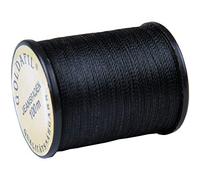 Bestlivings Jeansfaden in Schwarz, 100m Qualitäts - Nähgarn in 210 D/2 - Jeansgarn Denim, 100% Nylon - Reißfestes Garn für die Nähmaschine