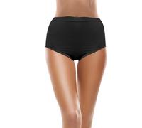 Bestlivings Unterhosen Damen 2er Pack - Seamless Hüftslip - Unterwäsche Komfort Slip Stretch - Taillenslip - Panty Höschen (52/54, Schwarz)