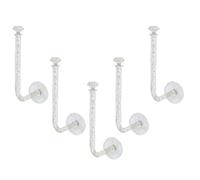 BESTOMZ Praktische Aufbewahrung für Haarklammern aus Acryl mit 5 Stück in Verschiedenen Farben Vielseitig Einsetzbar zur Wanddekoration für Haaraccessoire Frauen