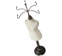 BESTOMZ Schmuckbaumständer und Stoff für Schmuck und Ohrringe Kreative Tischdekoration und Schmuckorganizer für Nachttisch oder Schaufenster