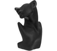 BESTOMZ Schmuckhalter aus Kunstharz in Schwarz mit Einfachem Design zur Anzeige von Halsketten und Schmuck für Boutique Auslage und Heimgebrauch zur Vermeidung von Verheddern