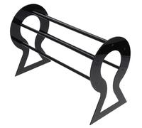 BESTOMZ Schwarzer Acryl Haarband Organizer und Schmuckständer für Mädchen und Damen zur Stilvollen Aufbewahrung von Haarbändern und Armbändern im Schlafzimmer