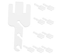 BESTonZON 10 Stück Garnspanner Adapter für Addi Strickmaschinen Präzise Spannungsregelung Kompatibel mit King Size und Express Strickmaschinenteile Zubehör für Gleichmäßiges Stricken