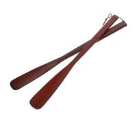 BESTonZON 2 Stück Extra Lange Schuhlöffel mit Langem Griff Praktischer Schuhanzieher für Senioren Schwangere und Reisende Leichter Stabiler Schuhheber für Bequemes Anziehen (54 Cm)