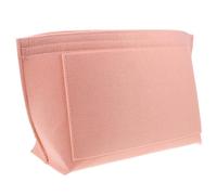 BESTonZON Filz Taschenorganizer Einsatz für Handtaschen Mittel mit Mehreren Fächern Strapazierfähiger Handtaschen Einsatz für Kosmetik und Schlüssel Tragetaschen Organizer In Rosa