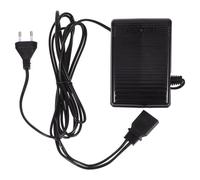 BESTonZON Fußpedal Nähmaschine mit Dreipoligem Eu Stecker Kompatibles Controller Pedal für Haushaltsnähmaschinen Fußsteuerung mit Stabilem Netzkabel für Elektrisches Nähen