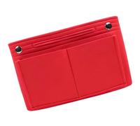 BESTonZON Großer Filz Handtaschen Organizer Einsatz 24X15X8cm Geldbörsen Organizer mit Mehreren Fächern Einlegebeutel für Tragetaschen Reise Kosmetik Aufbewahrung