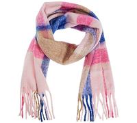 Bestseller A/S PIECES Damen PCBEA Long Scarf NOOS BC Winter-Schal,Rose Shadow/AOP:CHECK,Einheitsgröße