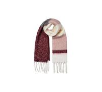 Bestseller A/S PIECES Damen PCBEA Long Scarf NOOS BC Winter-Schal,Tawny Port/Detail:COLOUR BLOCKING,Einheitsgröße