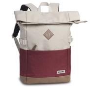 BestWay Rucksack #Campus Style * weiß/weinrot