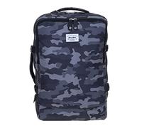Bestway Handgepäck Rucksack Cabin Pro 40252 0159 Grey Black Camo +b | Damen Herren Weekendrucksack Kabinengepäck Reisetasche mit Schultergurt + Elephant Flüssigkeitsbeutel