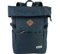Heinrich Sieber BESTWAY® Rucksack Campus Sytle, Rolltop, marineblau, variabel von 19 bis 25 Litern