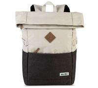 Heinrich Sieber BESTWAY® Rucksack Campus Sytle, Rolltop, natur/taupe, variabel von 19 bis 25 Litern