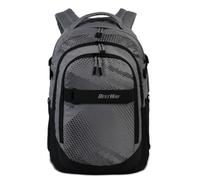 BESTWAY Schulrucksack Evolution Air hellgrau/schwarz 40177-2801 1 Stk.