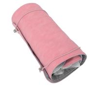 BESTYASH 1 Stück Kosmetiktasche Faltbare Waschbeutel mit Abnehmbaren Fächern Wasserdichter Make Up Organizer für Reisen und Zuhause in Korallenrosa Design für Optimale Aufbewahrung