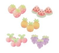 BESTYASH 15 Stück Teiliges Schuhclips Obstform Abnehmbare DIY Schuhdekorationen Bunte Sicher Haltende Charms Für Sneaker Mädchen Jungen Kreative Accessoires