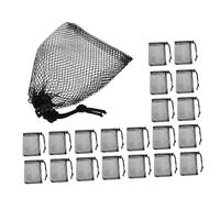 BESTYASH 30 Stück Mesh Beutel mit Kordelzug Leichter Aufbewahrungsbeutel für Sport Reisen und Camping Atmungsaktiv Robust Vielseitig Einsetzbar für Kleidung und Zubehör