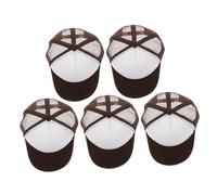 BESTYASH 5 Stück Baseballkappe Für Männer Und Frauen Sublimationshutrohling Zum Selbermachen Mit Netzrücken Für Gute Belüftung Verstellbarer Riemen Für Anpassung Geeignet Für Outdoor-aktivi