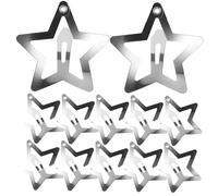 BESTYASH Haarspangen Sternform Klein Metall 20 Stück Stern Haarclips Für Mädchen Frauen Party Schule Haarschmuck Zubehör