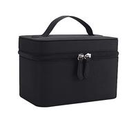 BESTYASH Kosmetiktasche Reisen Mit Griff Reise-Organizer-Tasche Aus Mikrofaser Tragbare Schminktasche Für Make-up Und Utensilien