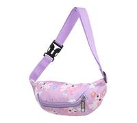 BESTYASH Verstellbare Bauchtasche Mädchen Jungen Leichte Kompakte Crossbody Gürteltasche mit Süßem Print Flexibel Tragbar als Hüft Umhängetasche für Kleinkinder für Reisen und Alltag