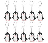 BETOOKY Niedliche Pinguin Schlüsselanhänger 24 Kompakt und Langlebig aus Weichem Pvc Partygeschenke und Taschenanhänger für Pinguinliebhaber