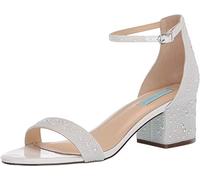 Betsey Johnson Damen Mari Sandale mit Absatz, Weiss/opulenter Garten, 41 EU