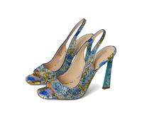Betsey Johnson Damen Mina Sandale mit Absatz, Blaue Tulpe, 37 EU