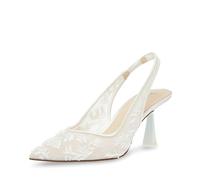 Betsey Johnson Damen Nikki Pumps, Elfenbein, 41.5 EU