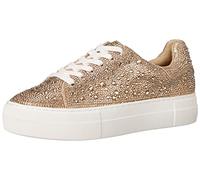 Betsey Johnson Damen Sidny Sneaker, Helles Gold, 42.5 EU