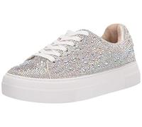 Betsey Johnson Damen Sidny Sneaker, Strass, 36.5 EU Weit