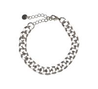 Bettelarmband URBAN CLASSICS "Urban Classics Unisex Big Saturn Basic Bracelet" Gr. L, silber, Armbänder, Damen, L/XL, Eisen, Bettelarmband (82543066-L) silber