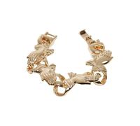 Urban Classics Armband Pray Hands Bracelet Gold-S/M