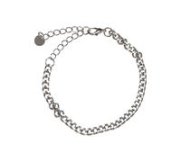 Bettelarmband URBAN CLASSICS "Urban Classics Unisex Small Saturn Bracelet" Gr. S, silber, Armbänder, Damen, S/M, Eisen, Bettelarmband (42041405-S) silber