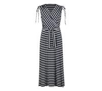 Betty Barclay - Jerseykleid Dunkelblau/Weiß - Gr. - 42